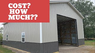 36x48 Pole Barn.  How much