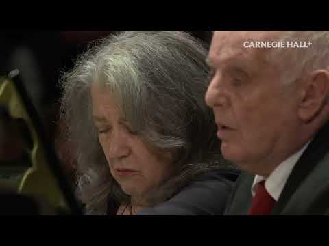 Ravel’s “Ma mère l’Oye”: Martha Argerich and Daniel Barenboim | Carnegie Hall+