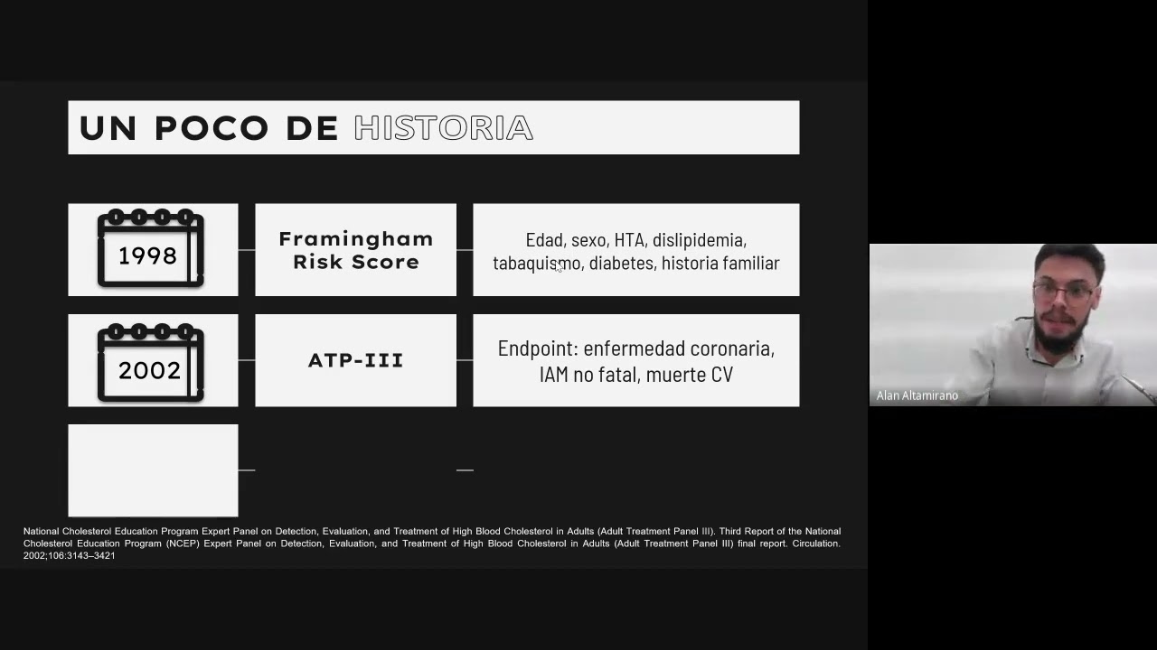 Clínica Médica -Evaluación del Riesgo Cardiovascular y Abordaje del Sme Metabolico - Alan Altamirano