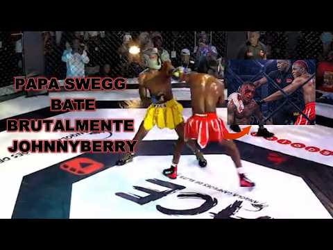 MELHORES MOMENTOS DA LUTA PAPA SWEGG VS JOHNNY BERRY