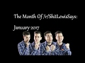 The Month Of R ShitLewisSays January 2017