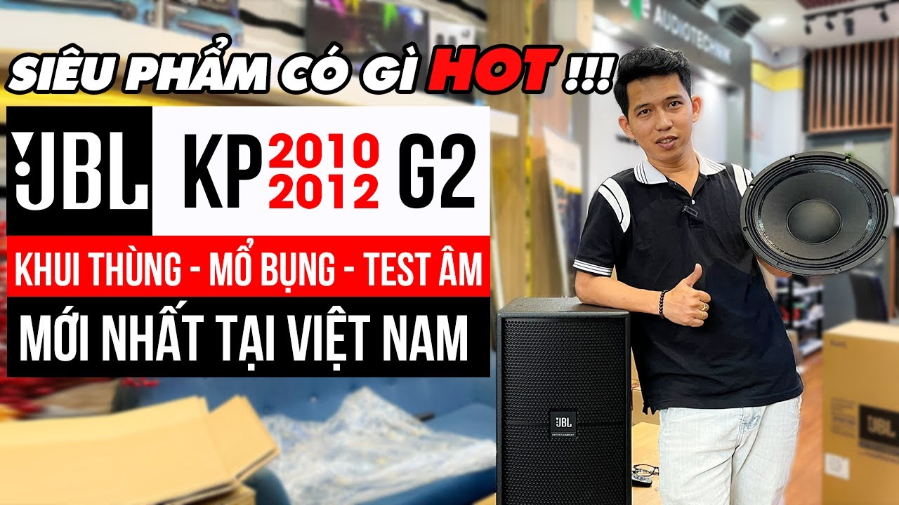 video Loa karaoke JBL KP 2012G2 chính hãng 0