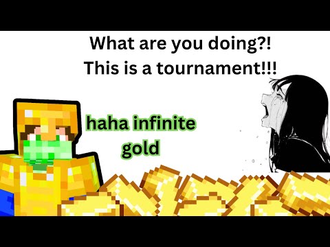 I built a gold farm in a Speedrun Tournament