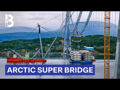 Building the Longest Arctic Bridge: The Hålogaland Suspension Marvel | Blueprint