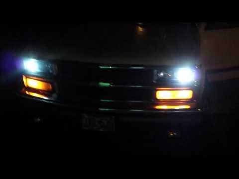 spyder projecter headlights on 1994 chevy k1500