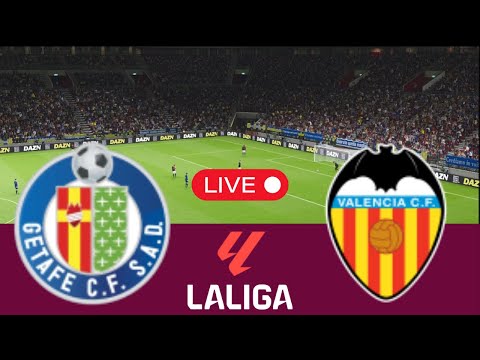 LIVE Getafe vs Valencia | LaLiga 2025 - Video Game Simulation