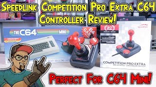 C64 Mini Is Great With A Quality Controller! SpeedLink Anniversary Edition Competition Pro Extra!