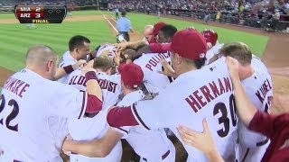 D-backs walk off on Goldschmidt's homer