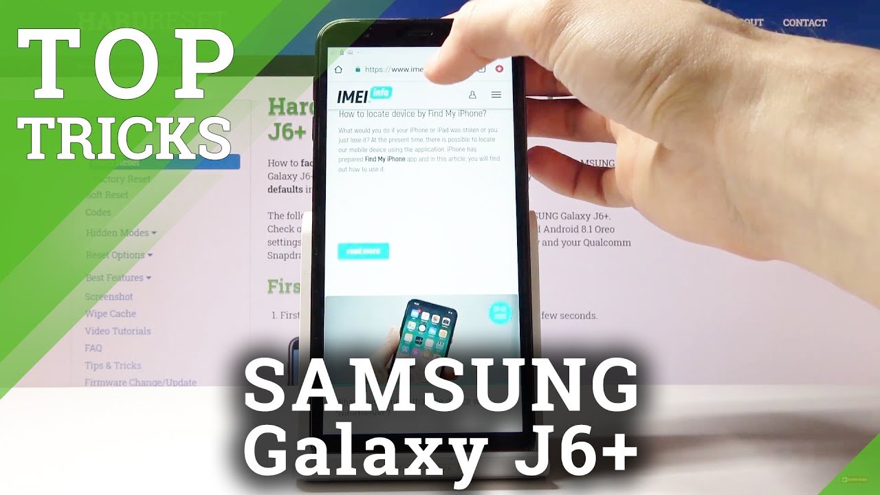 Best Features for Samsung Galaxy J6+ | Top Samsung Tricks