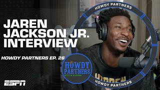 Jaren Jackson Jr. on the Warriors&#39; rivalry, his case for DPOY and MORE 🍿 | Howdy Partners