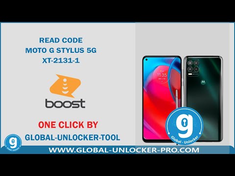 Read Code Moto G Stylus 5G XT-2131-1 By Global Unlocker Pro
