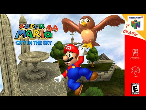 City in the Sky 64 - Hack of Super Mario 64 [N64]
