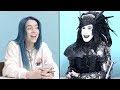 BILLIE EILISH REACTED TO MY COVER II Billie Eilish Watches Fan Covers on YouTube | Glamour
