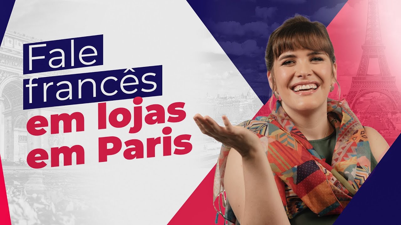 Fale francês em lojas em Paris