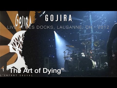 GOJIRA "The Art of Dying" live 2012 @ Les Docks, Lausanne, CH