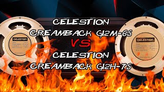 Metal Speaker Shootout: Celestion Creamback G12M-65 vs Celestion Creamback G12H-75