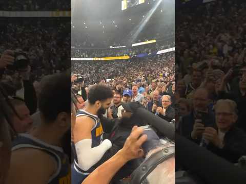 Jamal Murray heads straight to his dad after his Game-Winner! #Shorts