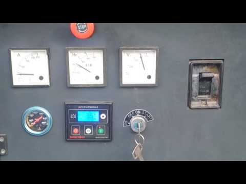 Test bảo vệ quá dòng máy Denyo 150kva