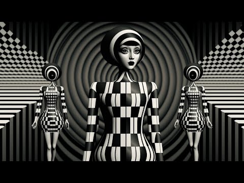 Hypnotized - A Dark Ambient Music - Trippy Robot Visual