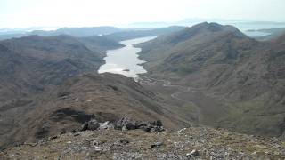preview picture of video '360° Panorama from Sgurr na Ciche'