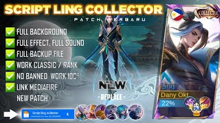 Download lagu NEW - Script Skin Ling Collector No Password | Full Effect Voice | Patch Terbaru mp3 Download lagu NEW - Script Skin Ling Collector No Password | Full Effect Voice | Patch Terbaru mp3