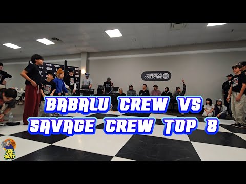 BABALU CREW VS SAVAGE CREW-MENTOR COLLECTIVE 2025 BY BREAKIN CIRCLES-TOP 8