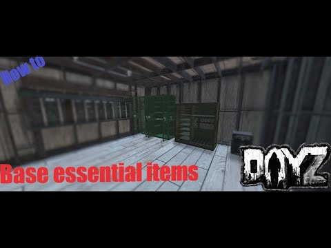 How to: Base Essential items in DayZ Base building plus (BBP) Ep 14