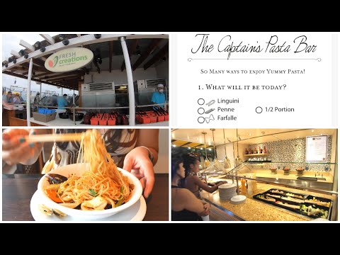 Surprising Carnival Cruise Lunch Food Options