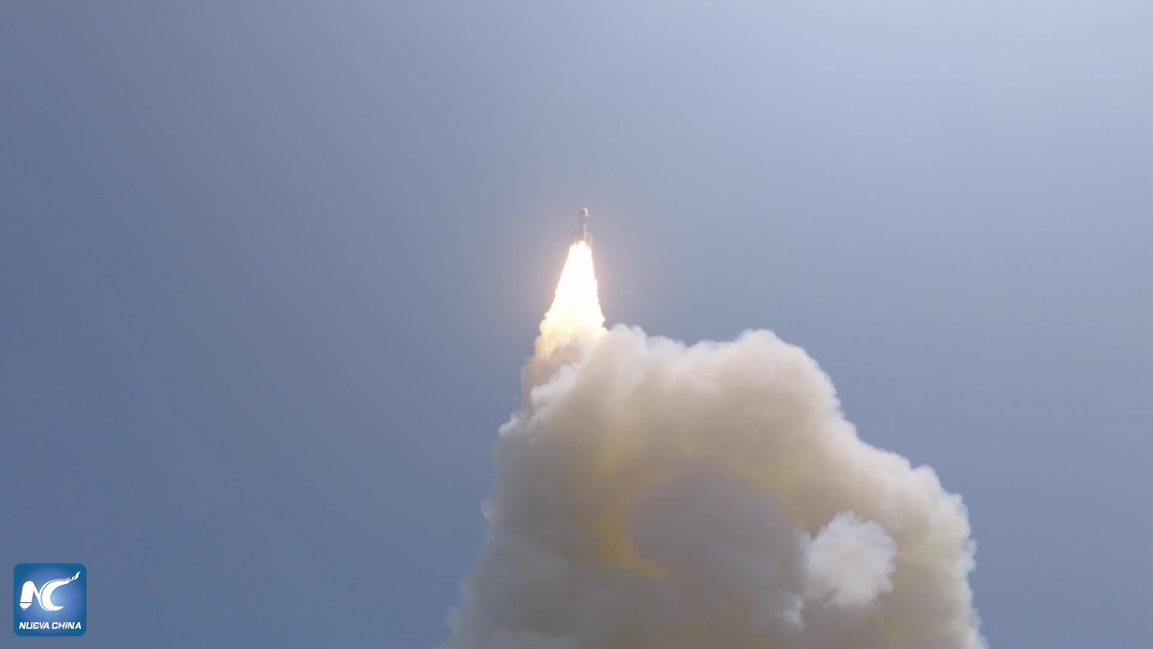 China lanza cohete Gravity-1 desde el mar con 9 satélites a bordo
