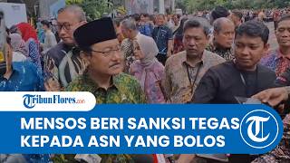 Ribuan ASN Kemensos Bolos Pascalebaran, Mensos Gus Ipul Beri Sanksi Tegas