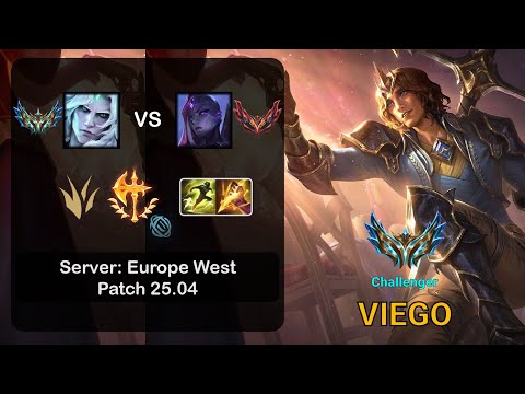 Viego Jungle vs Bel'Veth - EUW Challenger - Patch 25.04
