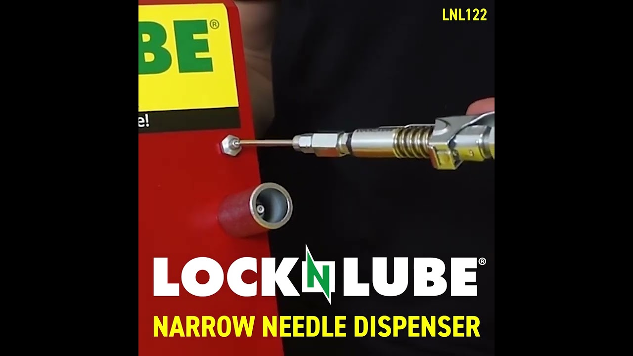 LOCKNLUBE NARROW NEEDLE DISPENSER