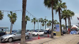 Walking Pattaya Thailand | Beverly Hotel to Beach Road & Terminal 21 Mall