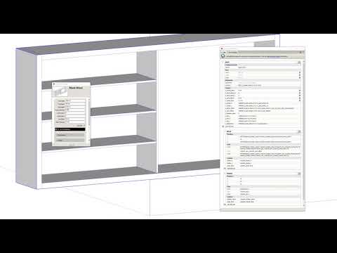 SketchUp - Dynamic Component - Book Shell