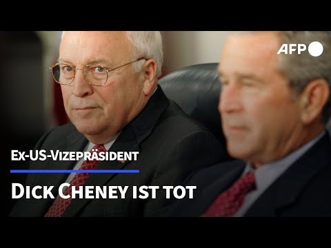 Video Thumbnail: Früherer US-Vizepräsident Dick Cheney gestorben | AFP
