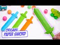 Easy Origami Sword How To Make Paper Sword