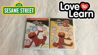 Sesame Street: Love to Learn 1 and 2 Double Featur