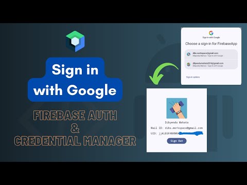 Sign-in with Google | Firebase Auth & Credential Manager | Jetpack Compose | Code-Along