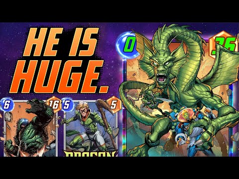 THE BIGGEST CARD EVER. Foom is nuts!