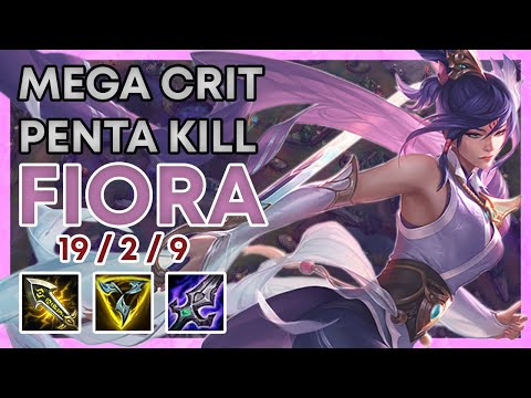 FIORA WILDRIFT CRIT BUILD | PENTAKILL CARRYING 4V5 | BUILD, RUNES, GUIDE | FULL GAMEPLAY