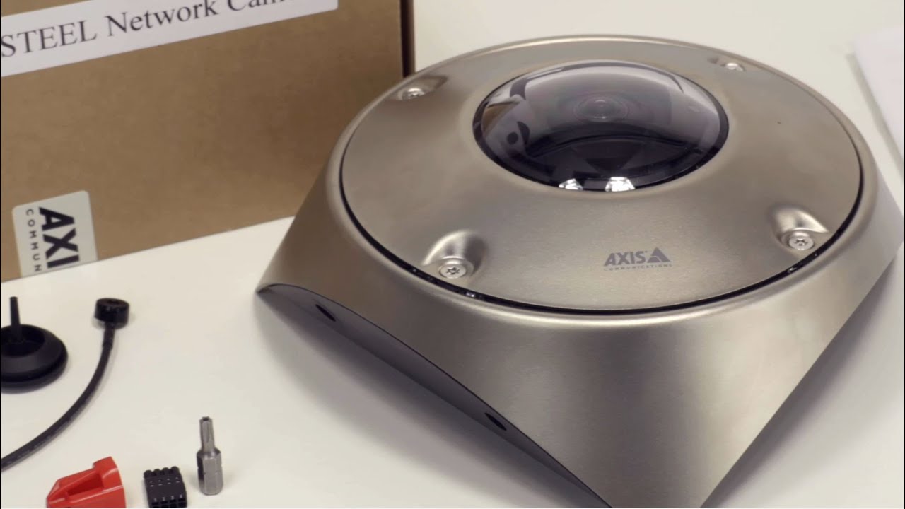 Axis Caméra réseau Q9216-SLV Acier inoxydable