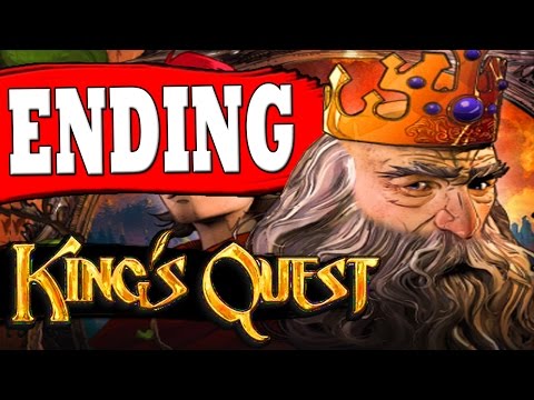 Kings Quest Chapter 5 ENDING TOXIC DUEL OF WITS ALL PUZZLES SOLVED "The Good Knight Ending"
