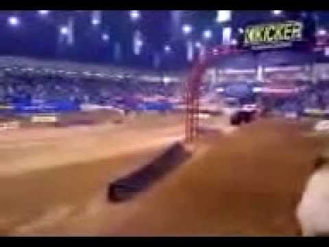 monster truck backflip