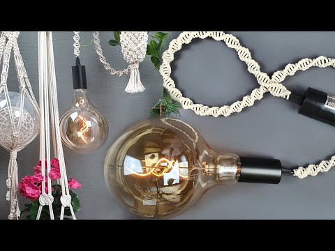Macrame Designed Basket DIY