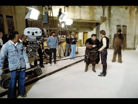 Jabba, the Hutt "STAR WARS" cut scene from 1976 with Harrison Ford