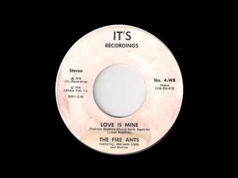 The Fire Ants - Love Is Mine [It's Recordings] 1976 Outsider Soul Funk 45 Video