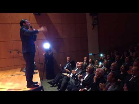 ANDRE AZOULAY AWARD CEREMONY New York - DAVID SERERO sings "Sidi H'bibi" (2017)