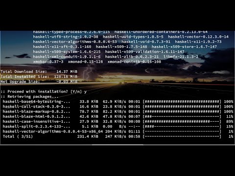 Arch Linux Pacman 6 parallel downloads 😁