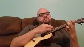I can&#39;t help falling in love ukulele cover