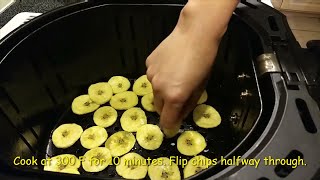 Air Fryer Banana Chips | Banana Chips in Air Fryer | How to make Banana Chips